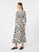 Сукня з принтом Max Mara з бавовняного попліну: фото 3 - Invogue