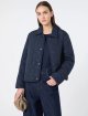 Темно-синя куртка Weekend Max Mara укорочена: фото 4 - Invogue
