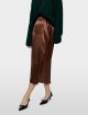 Темно-коричневая юбка MARC CAIN : фото 2 - Invogue