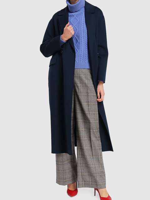 Синий свитер WEEKEND MAX MARA: фото 1 - Invogue