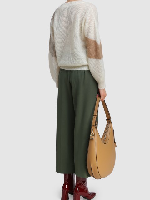 Белый свитер MARELLA: фото 2 - Invogue