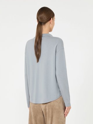 Блакитний кардиган Max Mara з вовни: фото 3 - Invogue