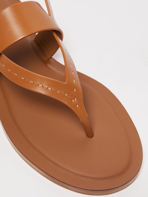 Коричневі сандалі MAX MARA : фото 3 - Invogue