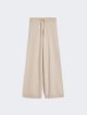 Кремові брюки WEEKEND MAX MARA з вовни та кашеміру: фото - Invogue