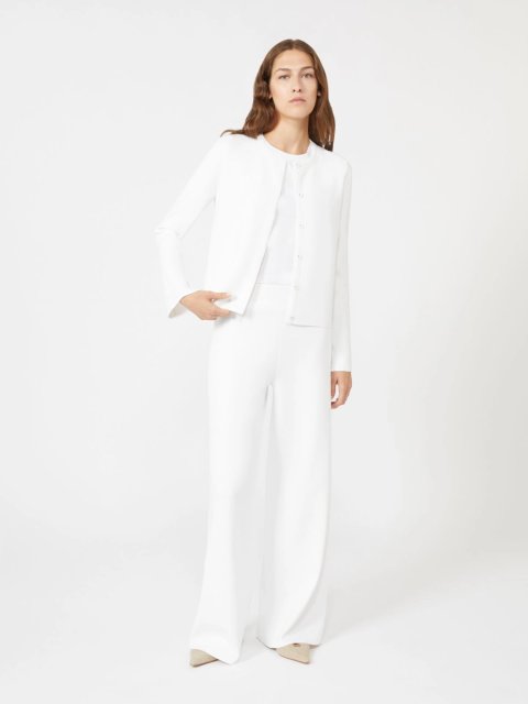 Біла футболка Max Mara з чистої бавовни: фото 1 - Invogue