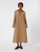 Світло-коричнева сукня MAX MARA з шовкового крепдешину: фото 1 - Invogue
