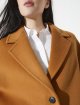 Пальто кольору охри MAX&CO з суміші вовни: фото 4 - Invogue