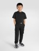 Чорна футболка DOLCE&GABBANA KIDS з бавовняного трикотажу: фото 1 - Invogue