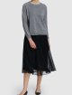 Серый свитер WEEKEND MAX MARA: фото 1 - Invogue