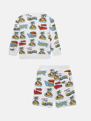 Разноцветная кофта, шорты STELLA MCCARTNEY KIDS: фото 1 - Invogue