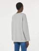 Світло-сірий світшот WEEKEND MAX MARA з бавовняного трикотажу: фото 3 - Invogue