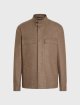Темно-коричнева сорочка ZEGNA з кашеміру: фото - Invogue