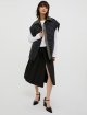 Чорна спідниця Max&Co з технічного атласу: фото 4 - Invogue