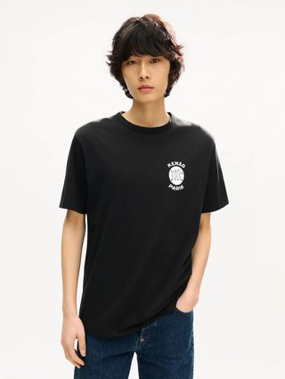 Черная футболка Kenzo из хлопка: фото 2 - Invogue
