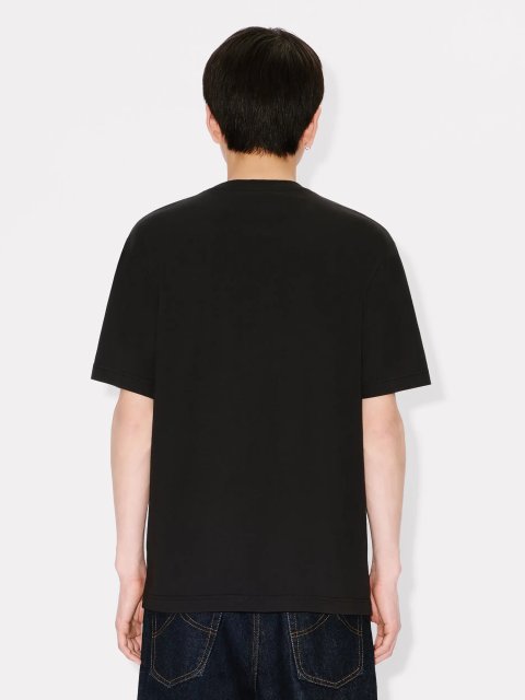 Чёрная футболка KENZO из хлопка: фото 3 - Invogue