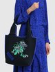 Чёрная сумка KENZO: фото 1 - Invogue
