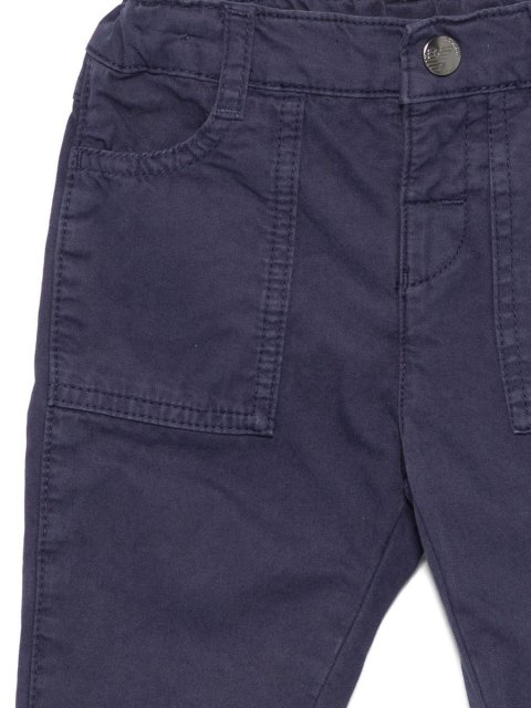 Сині джинси EMPORIO ARMANI KIDS з бавовни: фото 1 - Invogue