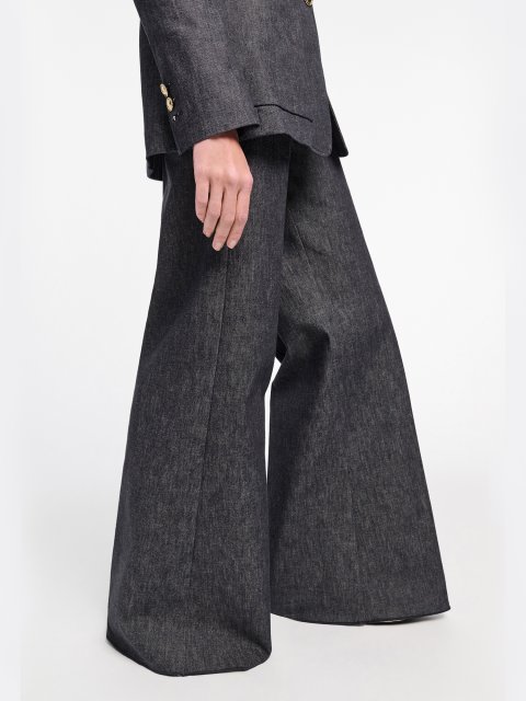 Синие брюки Dorothee Schumacher джинсовые: фото 3 - Invogue