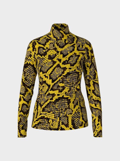 Жёлтый гольф MARC CAIN: фото - Invogue