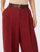Червоні брюки Max Mara з лляного твілу: фото 4 - Invogue