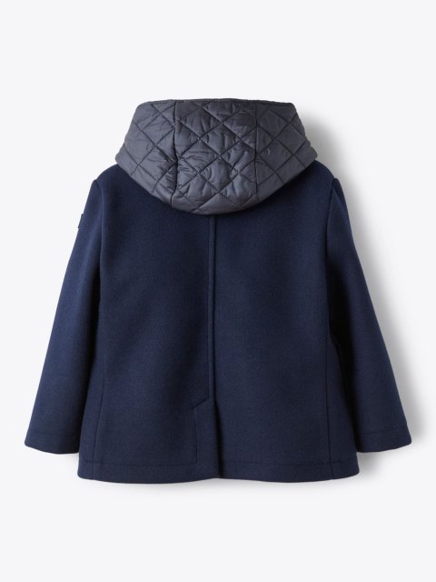 Синє пальто IL GUFO : фото 1 - Invogue