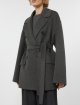 Темно-сіре пальто MAX MARA вовняне: фото 4 - Invogue