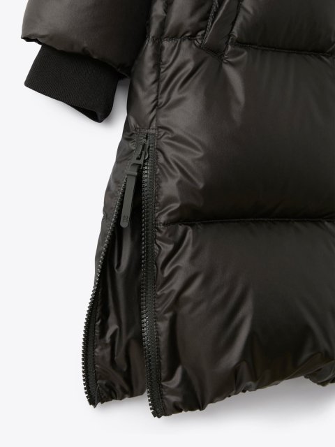 Чорне пальто IL GUFO : фото 2 - Invogue