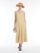 Пісочна сукня Weekend Max Mara з віскози та льону: фото 2 - Invogue
