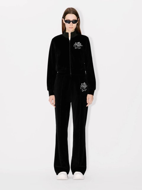 Черный свитшот KENZO на молнии: фото 5 - Invogue