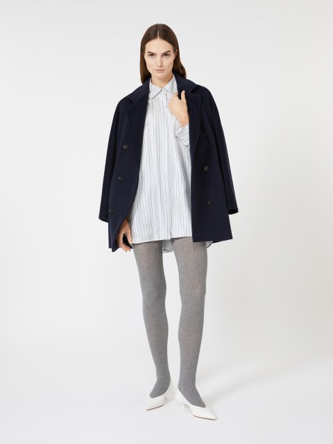 Сукня-сорочка у смужку MAX MARA з шовку: фото 1 - Invogue