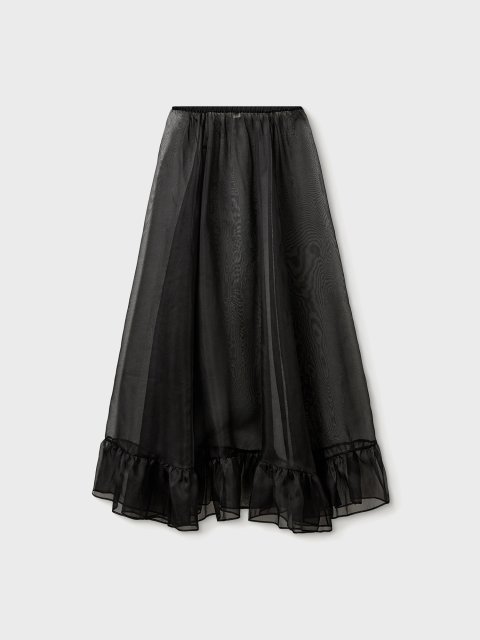 Чорна спідниця The Garment з шовку: фото - Invogue