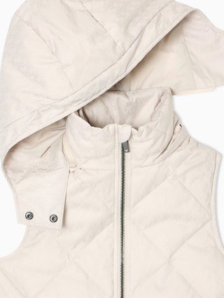 Кремовий жилет EMPORIO ARMANI KIDS: фото 3 - Invogue