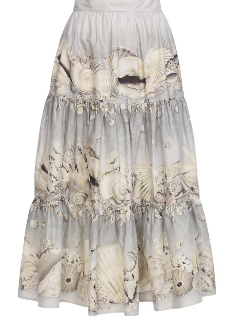 Бежевая юбка WEEKEND MAX MARA: фото - Invogue