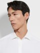 Біла сорочка ZEGNA з бавовни та кашеміру: фото 4 - Invogue