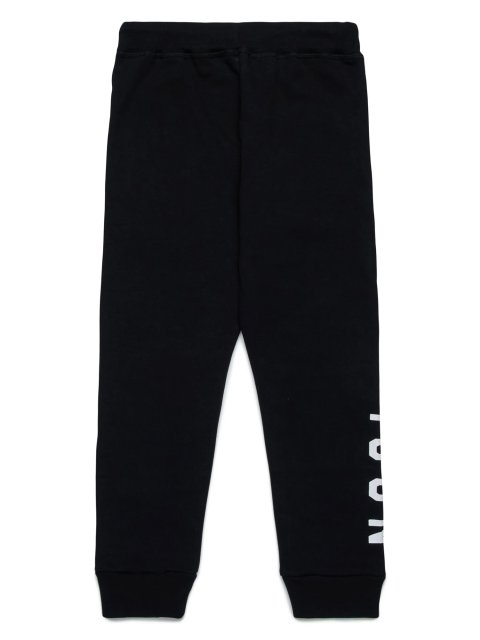 Чорні штани DSQUARED KID з бавовни: фото 1 - Invogue