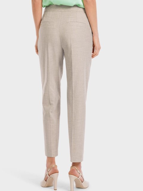 Бежевые брюки MARC CAIN: фото 2 - Invogue