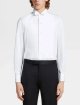 Біла сорочка ZEGNA з бавовни: фото 1 - Invogue