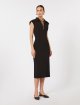 Чорна сукня MAX MARA з каді: фото 1 - Invogue