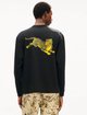 Чёрная футболка Kenzo из хлопка: фото 3 - Invogue