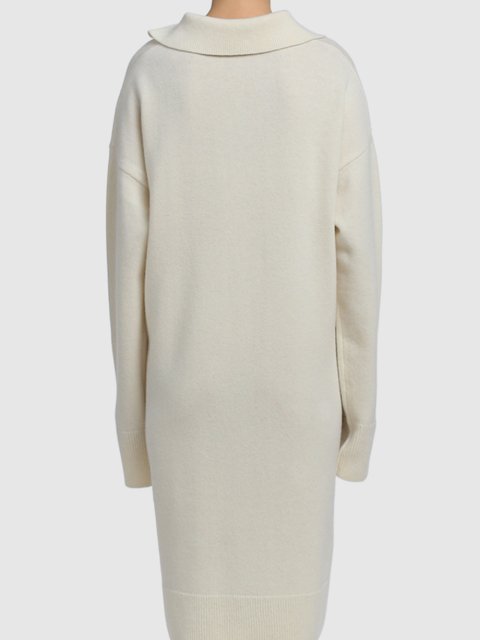 Бежевое платье JOSEPH: фото 5 - Invogue