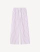 Штаны в полоску BY MALENE BIRGER из органического хлопка: фото - Invogue