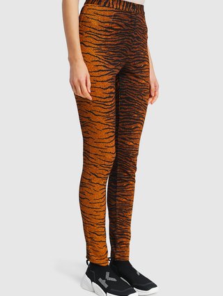 Зелёные брюки KENZO: фото 3 - Invogue