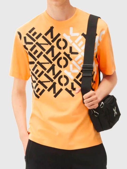 Помаранчева футболка KENZO : фото 1 - Invogue