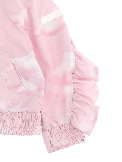 Розовая куртка MONNALISA: фото 2 - Invogue