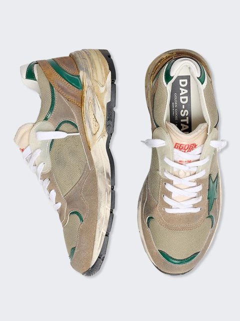 Світло-коричневі кросівки Golden Goose зі шкіри: фото 2 - Invogue