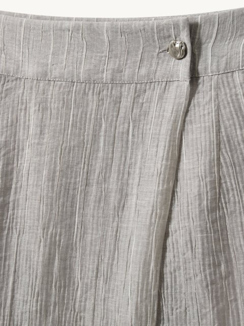 Серая юбка The Garment с запахом: фото 6 - Invogue