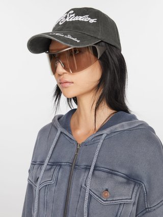 Чорна кепка ACNE STUDIOS : фото 1 - Invogue