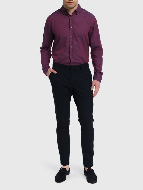 Червона сорочка BOSS: фото 1 - Invogue