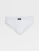 Білі труси-бріфи Zegna з трикотажу з модалом та еластаном: фото - Invogue