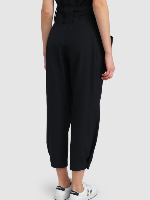 Чёрные брюки KENZO: фото 4 - Invogue